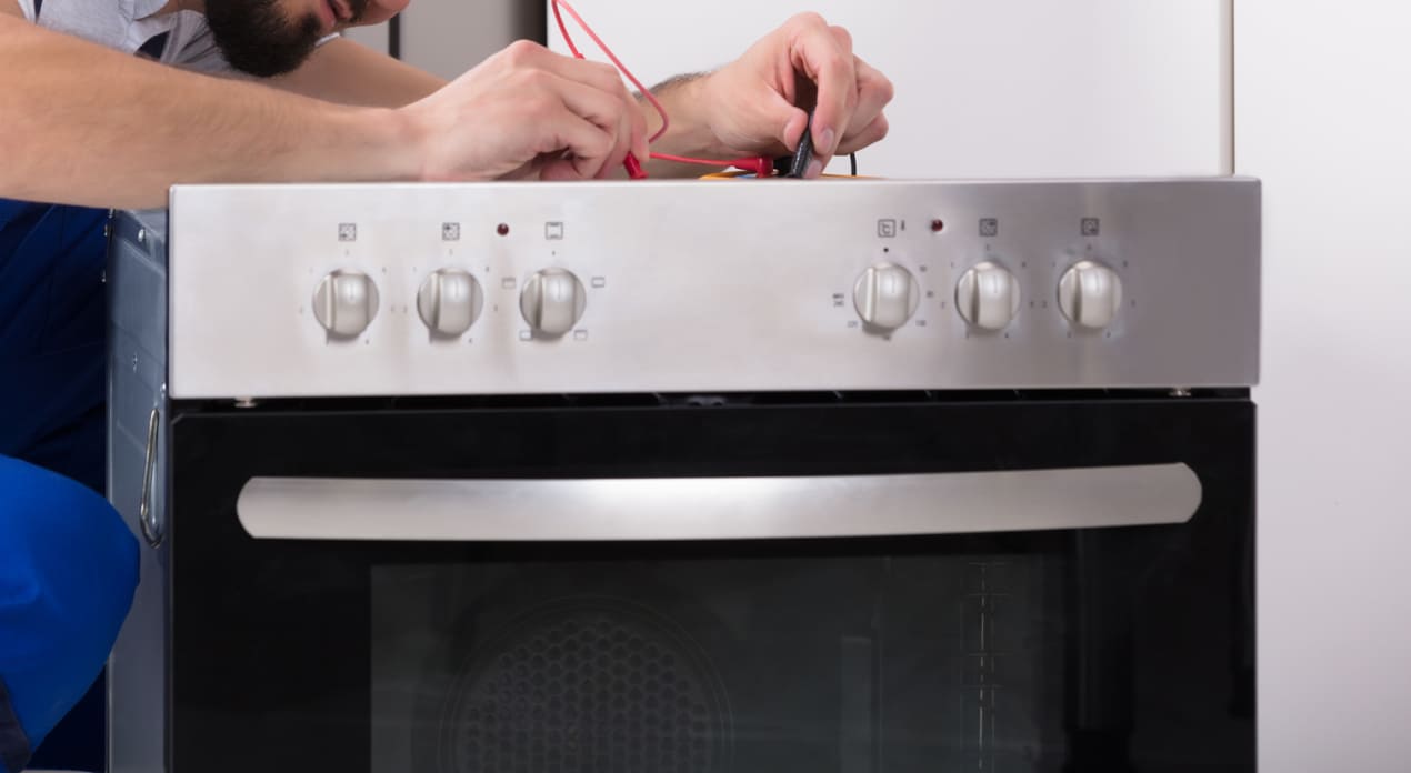 kitchenaid electric and gas stove repair