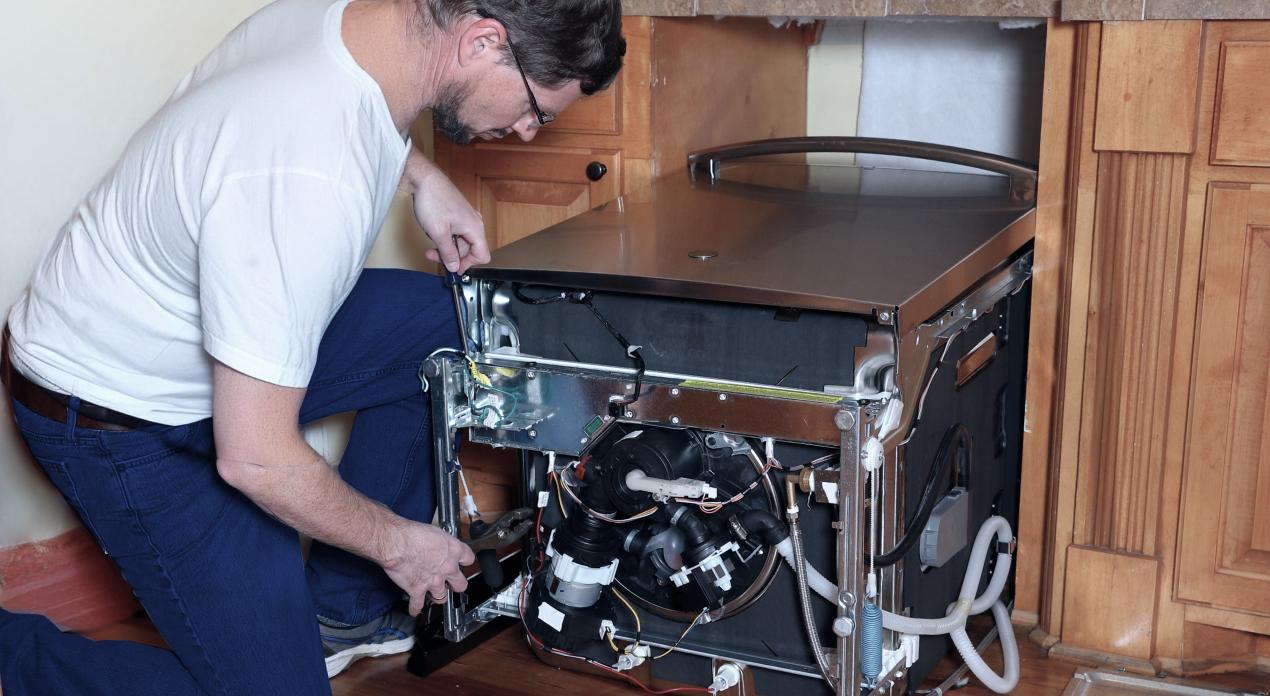 dishwasher ikea repair man